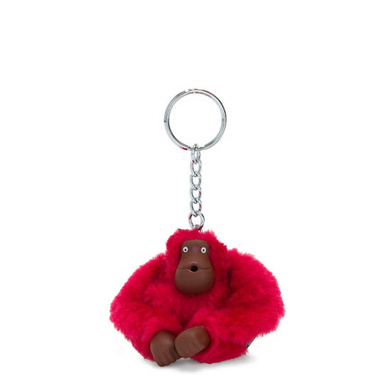 Kipling Sven Small Monkey Keychain Accessories True Pink | AU 2015AH